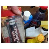 Lot of (9) Assorted Automotive Chemicals - ArmorAll, Turtle Wax, ValveMedic, RainX Washer Fluid, Black Magic Tire Wet, and more