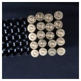 LEATHER HOLSTER(HAND MADE) FOR REVOLVER AND 20- .38 SPL ROUNDS