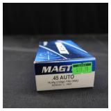 MAGTECH 50 ROUNDS OF .45 AUTO AMMUNITION