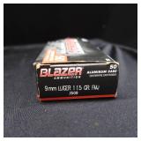 9MM LOT OF AMMUNITION