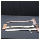 2 AXES AND A SPLITTING MAUL