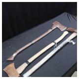 2 AXES AND A SPLITTING MAUL