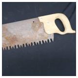 ~VINTAGE~LARGE HAND SAW 4 FOOT