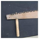 ~VINTAGE~LARGE HAND SAW 4 FOOT