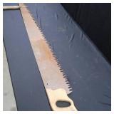 ~VINTAGE~LARGE HAND SAW 4 FOOT