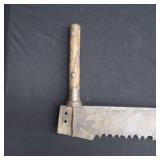 ~VINTAGE~LARGE HAND SAW  OVER 6