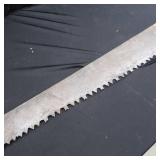 ~VINTAGE~LARGE HAND SAW  OVER 6