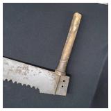 ~VINTAGE~LARGE HAND SAW  OVER 6