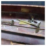 ~VINTAGE~ WOODEN FOLK ART BOAT