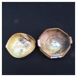 ~VINTAGE~NIPPON BOWLS LOT OF 2 HANDPAINTED