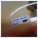 NIPPON HAND PAINTED POTPOURRI DISH AND BOWL ~VINTAGE