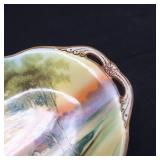 NIPPON HAND PAINTED POTPOURRI DISH AND BOWL ~VINTAGE