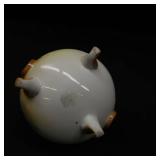 NIPPON HAND PAINTED POTPOURRI DISH AND BOWL ~VINTAGE