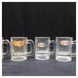 ~VINTAGE  A & W  KIDS SIZED MUGS ~ SET OF 6 ~