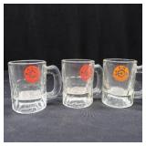 ~VINTAGE  A & W  KIDS SIZED MUGS ~ SET OF 6 ~