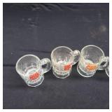 ~VINTAGE  A & W  KIDS SIZED MUGS ~ SET OF 6 ~