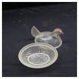 GLASSWARE LOT OF 3 SEE PHOTOS