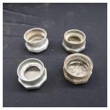 ANTIQUE/VINTAGE CAR AUTO GREASE HUB CAPS