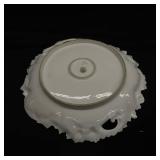 ~VINTAGE~POSSIBLE ANTIQUE GERMAN SERVING DISH ~HAND PAINTED