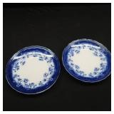 ~VINTAGE~ FLOW BLUE DINNER PLATE