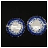 ~VINTAGE~ FLOW BLUE DINNER PLATE