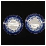 ~VINTAGE~ FLOW BLUE DINNER PLATE