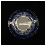 ~VINTAGE~ FLOW BLUE DINNER PLATE