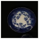 ~VINTAGE ~FLOW BLUE TEA CUP