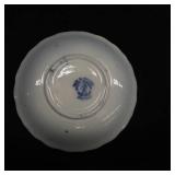 ~VINTAGE ~FLOW BLUE TEA CUP