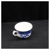 ~VINTAGE ~FLOW BLUE TEA CUP