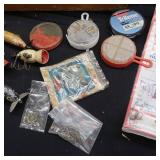 ~VINTAGE WOODEN TACKLE BOX~ WITH VINTAGE LURES