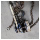 JET LEVER HOIST 3/4 TON WITH CHAIN AND HOOKS