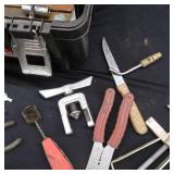 CRAFTSMAN 16" TOOLBOX FILLED WITH TOOLS