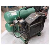 Hitachi 4-Gallon 125-PSI 2-HP Air Compressor with Dual Tanks EC12
