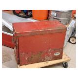 Metal Tool Box 10-drawer with Tape, Chisels, Snips, Scissors, Screwdrivers