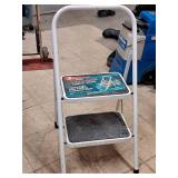 Household Folding Highback 2-step Step Stool
