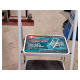 Household Folding Highback 2-step Step Stool