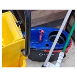 Rubbermaid Commercial Mop Bucket with Wringer, O-Cedar Mop Bucket, Mop, Sponge Mop