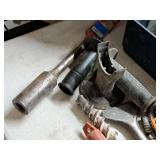 Bosch Drill 11241 with Various Drill Bits and Case