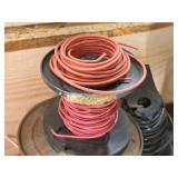 Lot of (10 Partial Spools) Assorted Electrical Wire, Various Gauge