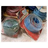 Lot of (10 Partial Spools) Assorted Electrical Wire, Various Gauge