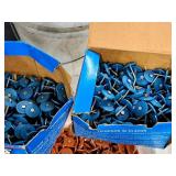 Lot of (2 Boxes) Plastic Cap Nails
