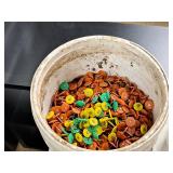 Lot of (1 Bucket) Plastic Cap Nails