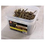 Lot of (1 Pail) Grip Rite 3-1/4" Smooth Shank 16D Sinkers