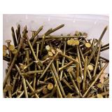 Lot of (1 Pail) Grip Rite 3-1/4" Smooth Shank 16D Sinkers