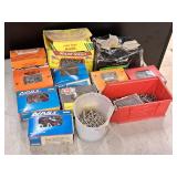 Lot of (12 Containers) Assorted Nails