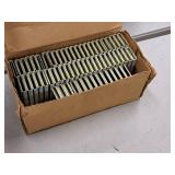 Lot of (1 Partial Box) Senco 16-GA Galvanized Heavy Wire Staples 7/16"x1-3/4"