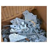 Lot of (1 Box) Assorted Rafter Plates and Sheathing Clips
