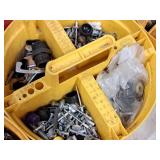 Bucket Stacking Parts Organizer 5-piece with Hardware
