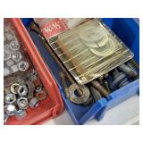 Lot of (10 Containers) Assorted Nuts, Bolts, Washers
